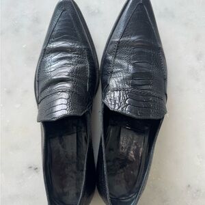 Dolce & Gabbana python Leather Men's Loafers size 7.5 Men